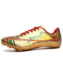 캥거루 하이 점프 신발 점핑 스카이 슈즈 운동화 남성 트랙 필드 스파이크 스프린트 러닝 스니커즈 통기성, 03 금_10 44