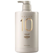 미쟝센 살롱 플러스 클리닉 10 샴푸 (리뉴얼극손상 모발용)(대용량) 990ml 실크감촉 약산성 단백질샴푸, 1개