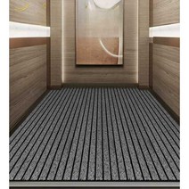엘리베이터 바닥 바닥 승강기 패드 신발 털이 업소, 120x160cm 블랙 그레이