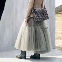 다이아몬드 그물명주 레이어드 스커트 고급 수제 맥시롱 쉬폰스커트 풍성한 발레리나 견사 레드 블랙 핑크 초록 블루 네이비 브라운 베이지 화이트 부부의 세계 화려한 패션 여성