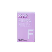 쁘띠앤 폴릭 2개월 영양제 엽산 4세대 비타민B12, 300mgx60정(18g), 1개