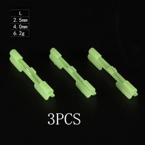 10/50 개/몫 2.2-4.5 미리메터 빛 밤 낚시 플로트 막대 조명 다크 글로우 스틱 액세서리 형광 Lightstick P, 23 3PCS_04 3.5mm