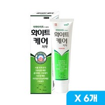네오메디칼 화이트케어 치아미백 치약 200g, 6개