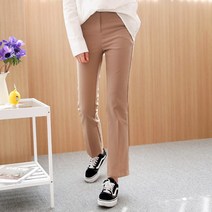 티데일리 속밴딩 세미 부츠컷 숏 롱 슬랙스 여성 스판 팬츠 정장바지