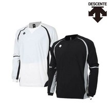 데상트 DESCENTE SM321ZWB82 베이스볼 긴팔 바람막이 (블랙/그레이)