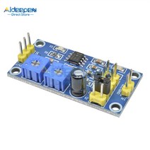 신호 발생 DC 5V NE555 펄스 발생기 5 밴드 0.6Hz-180KHz 신호 구형파 조정 가능한 듀티 사이클 (LED 표시, 한개옵션0