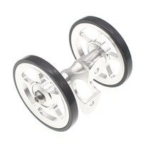 자전거바퀴 TWTOPSE 자전거 Easywheel 머드 가드 펜더 휠 Brompton 접이식 더블 AL7075 CNC 경량 77g 60mm