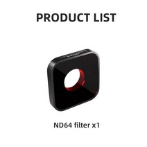 고프로호환하우징 방수케이스Gopro 11 필터 알루미늄 합금 스포츠 카메라 렌즈 UV 보호 미러 CPL 액세서리, 06 ND64