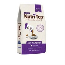 뉴트리탑 시니어 소프트사료, 2개, 1.2kg, 닭