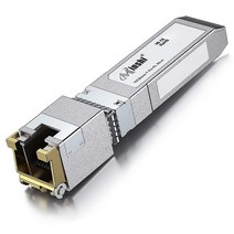 10G BASE-T SFP+모듈10G T RJ45인터페이스 CAT.6a/CAT7동선연결 80m호환HUAWEI-10GBASE-SR, 1