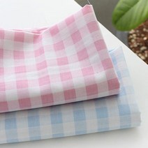 자투리 특가린넨 라포레 체크, 특가린넨 라포레 블루체크