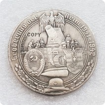 독일 2 차 세계 대전 기념 역사 복사 메달 P.P. 슈타이너 디자인 (50MM), 10 Type 10