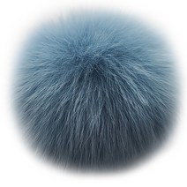 보띠랑스 FOX FUR 여우 털방울-대 12cm 폼폼 폭스퍼, 12마야블루