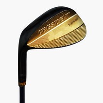 왼손웨지 벙커샷 PR 프레지던트 금장 단조웨지 좌타 샌드 피칭, 56도 Sw