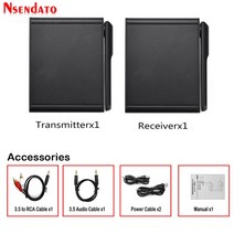 무선영상송수신기 전문가 고성능 미러링 영상전송UHF Hifi 디지털 무선 오디오 어댑터 음악 사운드 송신기, 02 Full Set_01 아무도