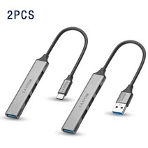 EATPOW-4 포트 Usb 분배기 허브 3.0 C usb 어댑터 샤오미 레노버 맥북 프로 에어 PC 컴퓨터 액세서리, 03 usb and type-c