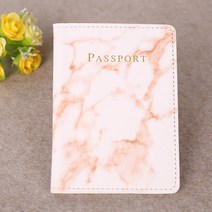 패션 여성 남성 여권 커버 Pu 가죽 대리석 스타일 여행 ID 신용 카드 여권 홀더 패킷 지갑 지갑 가방 파우치