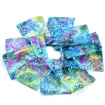 새로운 12x8cm 10pcs Coralline Organza Jewelry Pouch 웨딩 파티 호의 선물 가방