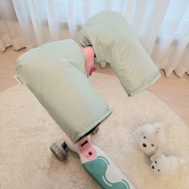 킥보드 자전거 워머 자전거장갑 심플한, 무지그린