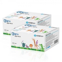 유한킴벌리 어린이 마스크 36매X2통 82007 국산 덴탈