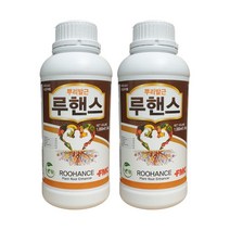 뿌리 발근제 루핸스 1000ml 2병 + em팩 세트 토양 개량 제 고추 오이 호박 양파 아쿠도 전착제 다조아 루톤 루팅 파우더 루헨스, 1000ml 2병 + em아이스팩