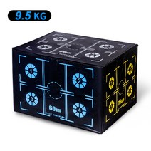 박스 훈련 홈트 운동 스텝박스 발판 와드 헬스장, 속진주면(원형) 9.5kg
