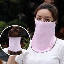 스포츠 여성 등산 워터 냉감 야외 쿨링 자외선차단 얼굴 마스크, 그레이