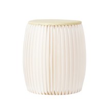 종이가구 종이의자 접이식 인테리어 의자 긴의자 아코디언 감성의자 종이가구 종이의자 접이식 인테리어 의자 긴의자 아코디언 감성의자 가정용 가구 크리 에이종이 의자 종이가구 친환경, 흰색 28cm 높이