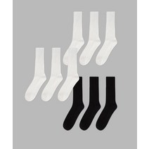 IL-O-GONG-CHIL [9PACK] 1507 클래식 트라우져 삭스(man) _ 화이트/블랙 [9PACK] 1507 CLASSIC TROUSER SOCKS(man)_ WHITE