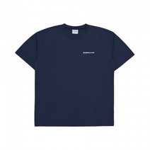 남자 여자 쿨 면 봄 반팔티 티셔츠 아크메드라비 SPORTY EMBOSS PRINTING SHORT SLEEVE T-SHIRT NAVY