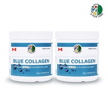 U-PICK LAND 생선콜라겐 캐나다 연어콜라겐 저분자콜라겐 피쉬콜라겐 어류콜라겐 생선껍질콜라겐 파우더 분말 가루 펩파이드 먹는콜라겐 피부콜라겐 히알루론산 로얄젤리 블루베리 흡수율 100g, 2병