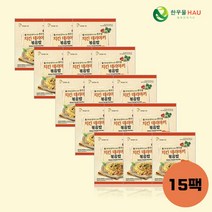 한우물 오리지날 치킨 데리야끼 볶음밥 15봉지, 단품