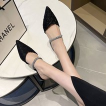 TZQW 초 성 봄여름 스틸레토 통굽 샌들녀1-3CM