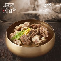 안일옥 푸짐한 순살 갈비탕 1kg 실온보관 개별포장, 3팩 세트