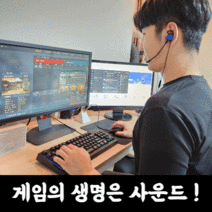 게이밍이어폰 게이밍헤드셋 모바일 유선이어폰 Y잭+C타입젠더 증정, 펄 딥블루 or 엔틱실버그레이(젠더미제공)