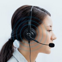 비대면 과외 어학교육 수업용 마이크헤드셋 / 사무용 노트북 온라인 집중력 PC용