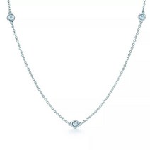 TIFFANY&CO티파니앤코 바이더야드 다이아몬드 목걸이 60138674 24986533