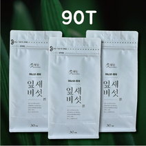 잎새버섯 차 티백 30T 60T 90T / 소양강 잎새버섯 삼각티백 개별포장 건강차 대용량, 90개, 2g