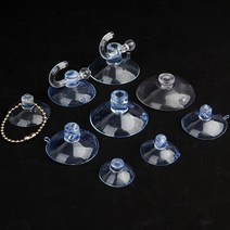 흡착패드 큐방 흡착고무 부착진공판 실리콘 빨판, 40mm (4P)