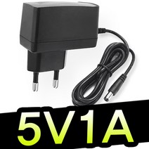 명호전자 5V 아답터 1A 2A 3A 4A 5A 6A 직류전원장치 DC 5V어댑터, MH01_5V 1A 벽걸이형