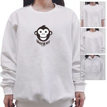 귀염이 원숭이얼굴 후드티 인쇄티 단체티제작