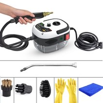 스팀해빙기 스팀 청소기2500W 스팀 청소기 고온 살균 에어컨 주방 후드 자동차 가전 제품 110V/220V 용품, 02 white_01 미국_02 220V