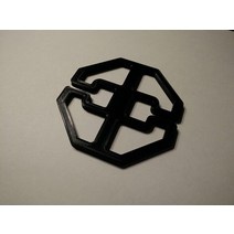 AK 레이싱 게임용 의자 교체용 머리 받침 베개 클립 홀더 - 색상, 검은색