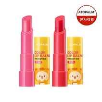 아토팜 [아토팜 키즈][1 1] 컬러 립밤 3.3g [레드 핑크], 단품없음