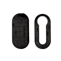 자동차 키링 키케이스 키홀더 OkeyTech 자동차 스타일링 1PC 교체 키 케이스 피아트 500 팬더 Punto 브라보, 08 분홍색