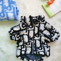 반려동물 강아지 고양이 용품 새로운 럭셔리 디자이너 애완 동물 강아지 옷 코트 작은 중간 강아지 프랑스 불독 가을 겨울 플러스 벨벳 따뜻한 코트 자켓, 03 L, 11 F-2