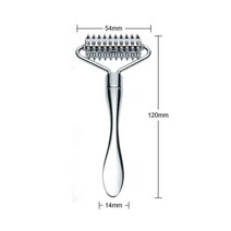 스테인레스 스틸 페이스 롤러 마사지 스킨 스크래핑 키트 목 리프트 주름 방지 바디 슬리밍 뷰티 스파 케어, 01 Item A