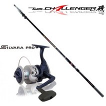 우기마켓 오쿠마 실바라 프로 SVP + 챌린저 기 낚시대 세트, 오쿠마 V20+챌린저 1-530+니신스판케이스
