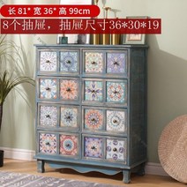 엔틱 자개장 나비장 자게장 고가구 수납장 자개 가구 자개농 서랍장 예단자개함 금박 약장 공예 장롱, F.16 궁중 구제 블루 A(서랍장형)