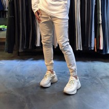 어썸블랑 남성용 스판 카고 지퍼 조커팬츠 4COLOR